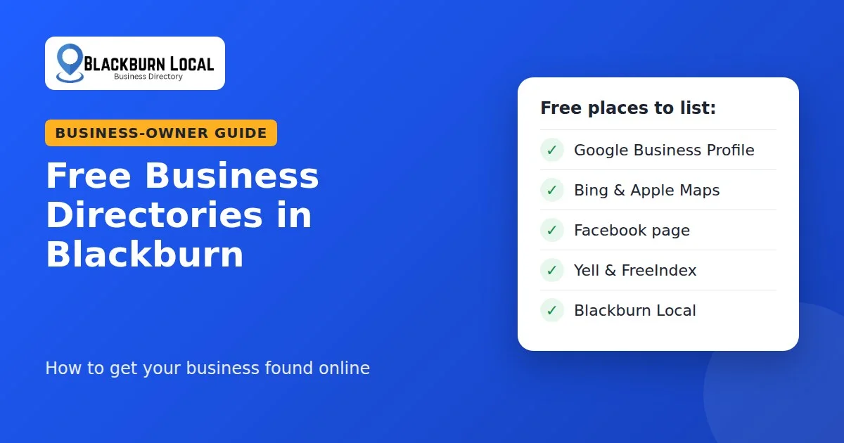 Free Business Directories in Blackburn: How to Get Your Business Found Online